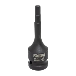 Головка-бита 6-гранная ударная 6мм,1/2'' FORCEKRAFT FK-24407806MPB