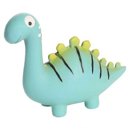 Flamingo Игрушка для собак "Динозавр" S, латекс, зелёный