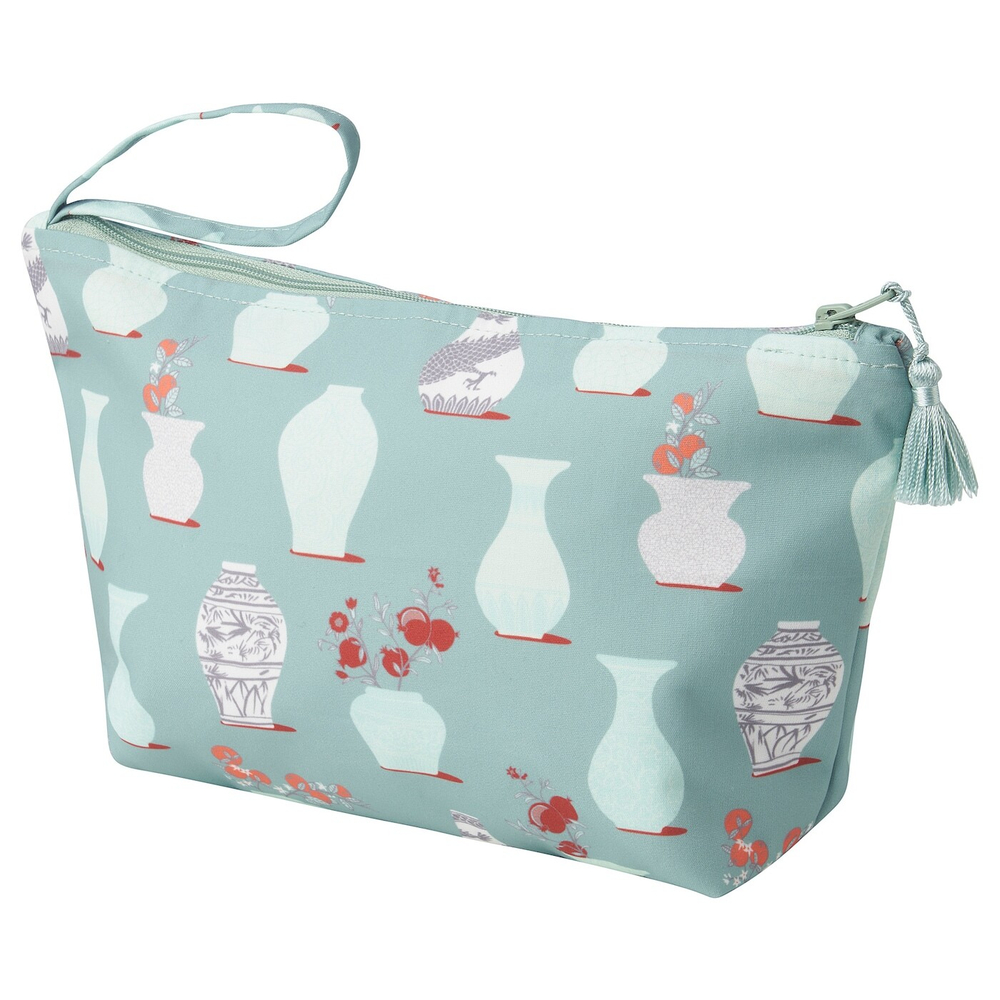 Сумка для аксессуаров IKEA FOSSTA (ФЁССТА), Зеленый, 29х9х15 см