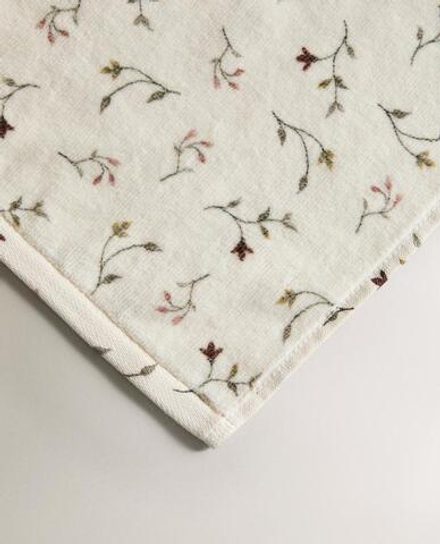 ZARA HOME ПОЛОТЕНЦЕ С ЦВЕТОЧНЫМ УЗОРОМ, РАЗНОЦВЕТНЫЙ
