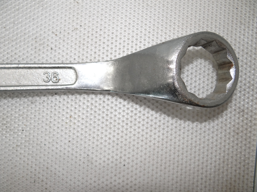Ключ 2-хсторониий накидной коленчатый 32х36мм