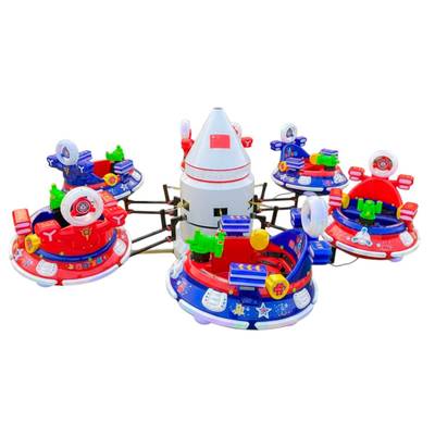 Электрическая Аттракцион карусель «Космическое приключение», 3,5×3,5×1,5 м