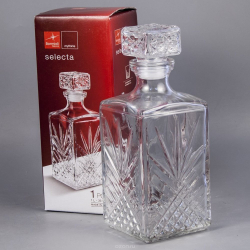 Штоф 1л Bormioli Rocco Selecta в подарочной упаковке
