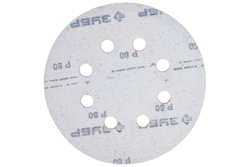 Круг шлифовальный СТАНДАРТ (5 шт; 125 мм; 8 отв; Р80) Зубр 35350-125-080