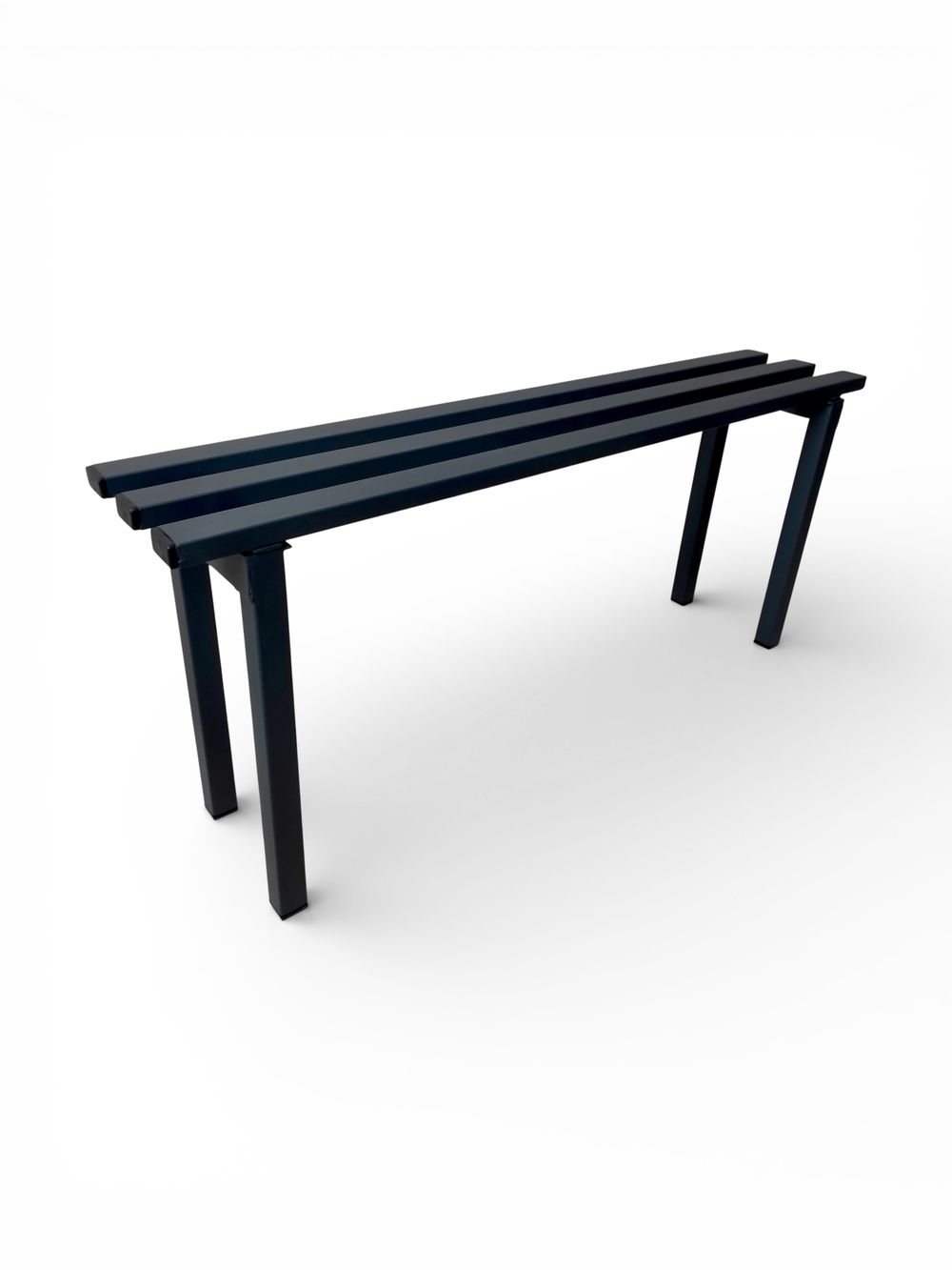 Лавочка садовая "Ладно". 1,0м. Целиком из металла.