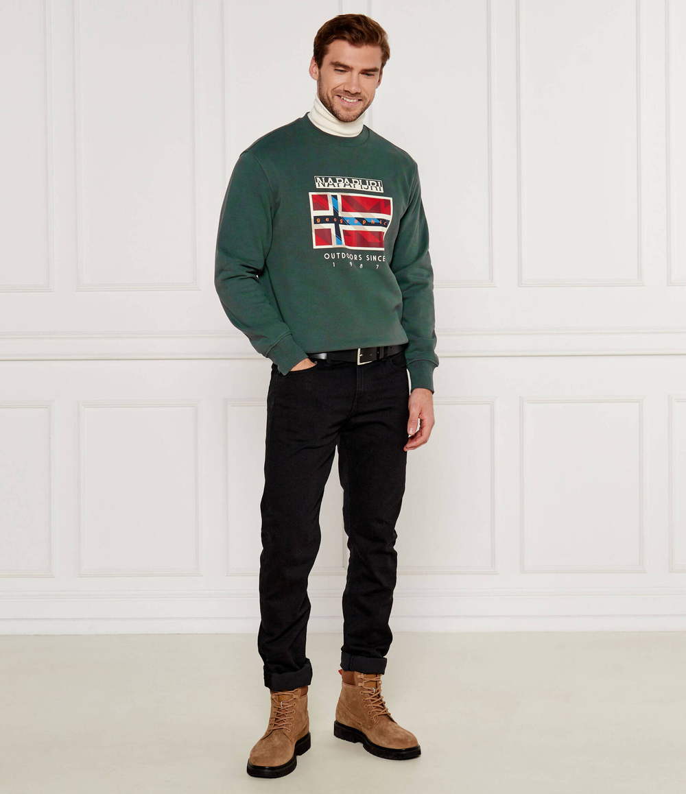 Худи Napapijri - зеленый(NP0A4IBH)