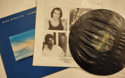 Винтажная виниловая пластинка LP Dire Straits Communique (Holland 1979)