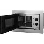 Встраиваемая микроволновая печь Midea MM820B2Q-SS 20 л, 800 Вт, 9 программ, гриль, нерж. сталь