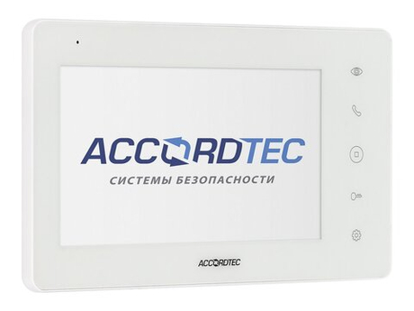AT-VD710W WH Монитор домофона цветной с функцией «свободные руки» AccordTec