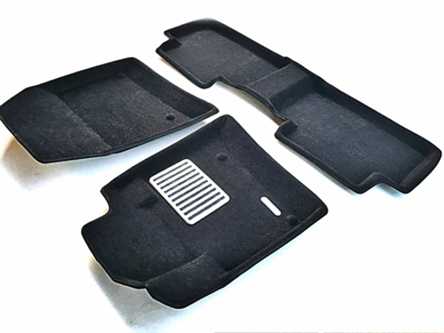 Коврики салона для CITROEN C5 (2008-2017) Euromat 3D Lux черные. Арт. EM3D-001712