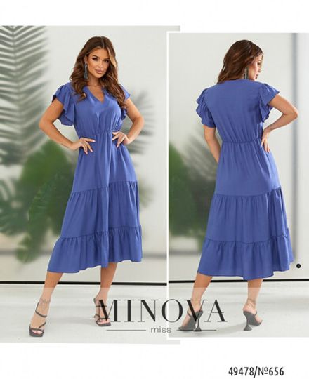 Платье 656-джинс Minova Фото 1