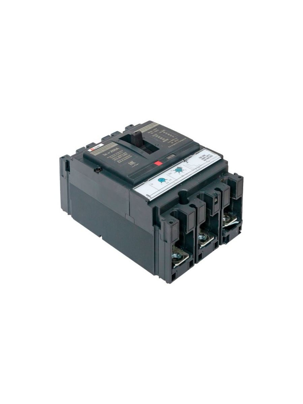 Выключатель автоматический 3п 250/200А 45кА ВА-99C Compact NS PROxima EKF mccb99C-250-200