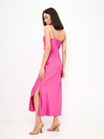 Платье бельевое из вискозы фуксия