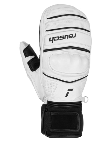 REUSCH варежки горнолыжные 6301405_1101 REUSCH World Champ White/Black