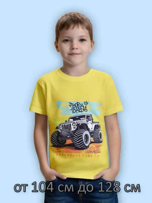 Футболка для садика и школы.мальчик.1шт