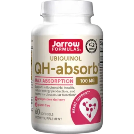 QH-Absorb® Ubiquinol 100 мг капсулы Jarrow Formulas