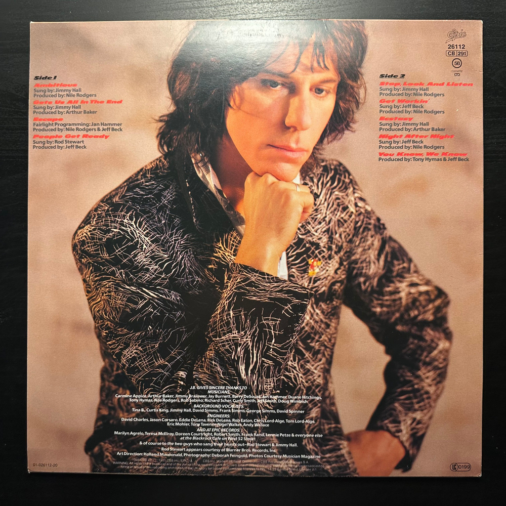 Jeff Beck - Flash (Голландия 1985г.)