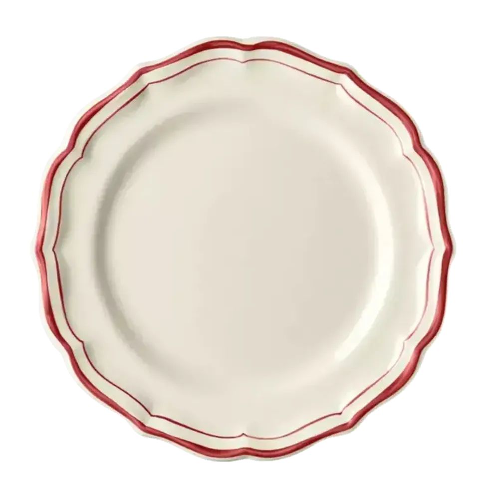 Тарелка десертная Gien Filet Taupe (23 см)