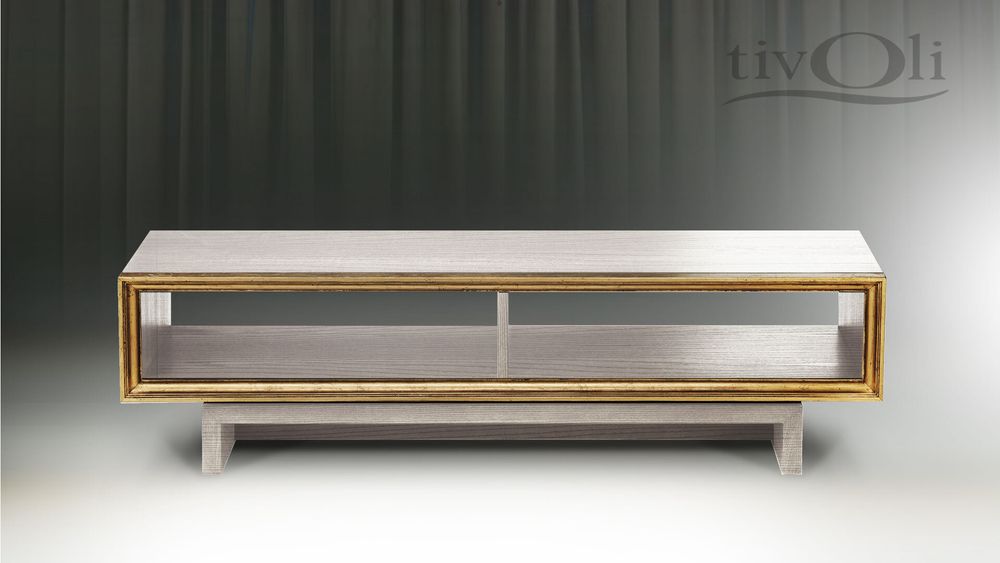 Тумба под TV 2194 х 370 (Глейс/Сильвер)