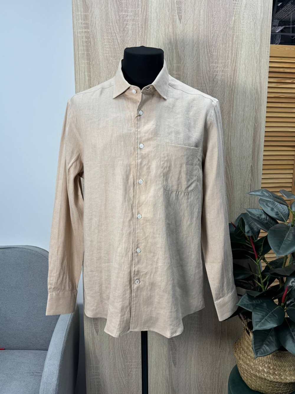 Льняная рубашка Loro Piana