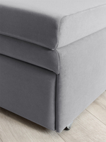 Кресло-кровать "Миник" 60 см, спальное место 60х176 см, велюр Desert Light Grey