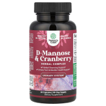 Nature's Craft, D-манноза и клюква, 60 капсул