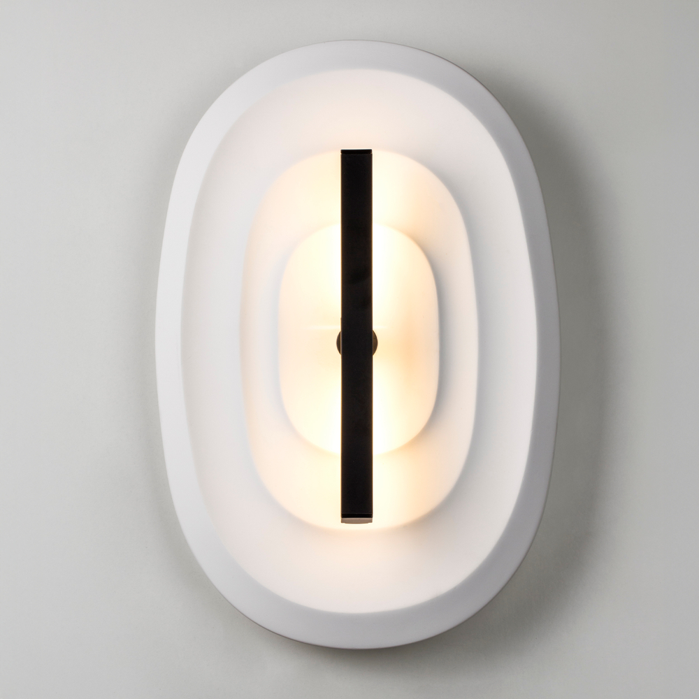 609646 Бра ERICA 5W SMD LED 210LM G БЕЛЫЙ/ЧЕРНЫЙ 3000K