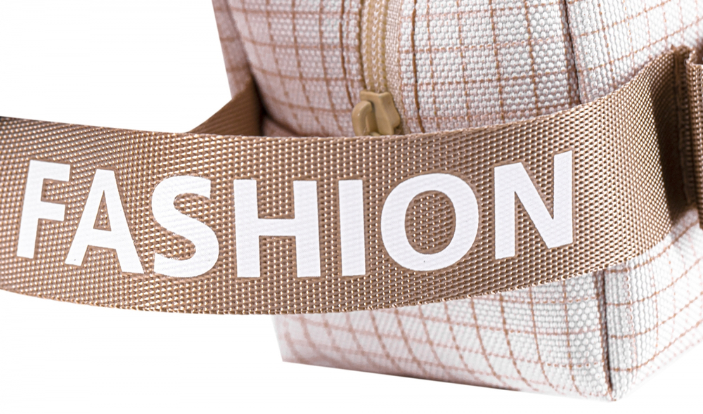 Пенал - косметичка Alingar, ткань, молния, значок, петля, 190 х 70 х 60 мм, "Capybara. Have a good idea", микс (коричн, беж, св-корич), европодвес