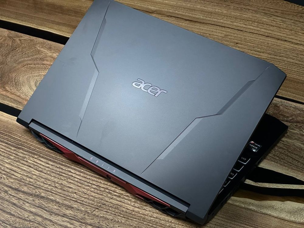 15.6" Ноутбук Acer Nitro 5 AN515-45-R4SB (1920x1080, AMD Ryzen 5 5600H, RAM 8ГБ, SSD 512ГБ, NVIDIA GeForce RTX 3060 6ГБ, Win 10 Pro)