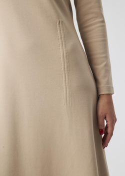 DRESS | M | BEIGE