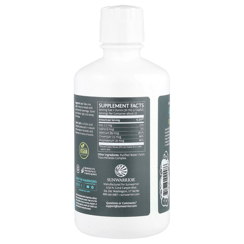 Sunwarrior, Жидкий свет, комплекс с фульвовой кислотой, 946,3 мл (32 жидк. унции)