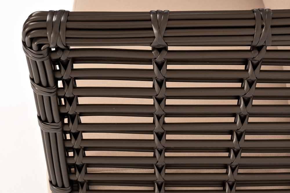 "Валенсия" кресло из искусственного ротанга, цвет бронзовый