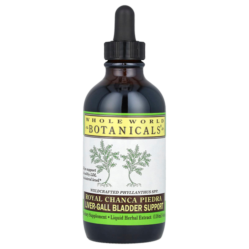 Whole World Botanicals, Royal Chanca Piedra, поддержка почек и желчного пузыря, 118 мл (4 унции)