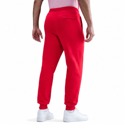 Мужские теннисные штаны Nike Club Jogger - university red/white