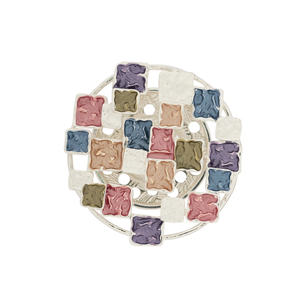 Брошь Shadore Мозаика-куб XZ0812.27 M/S