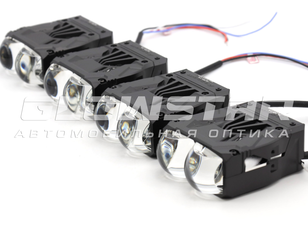Aozoom cветодиодные би-линзы SLPD-14 Geely Monjaro 2019-2023 (комплект)