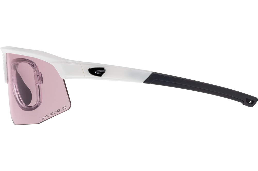Спортивные очки GOG Kilo / White-Black / Photochromic Pink-Smoke Lens
