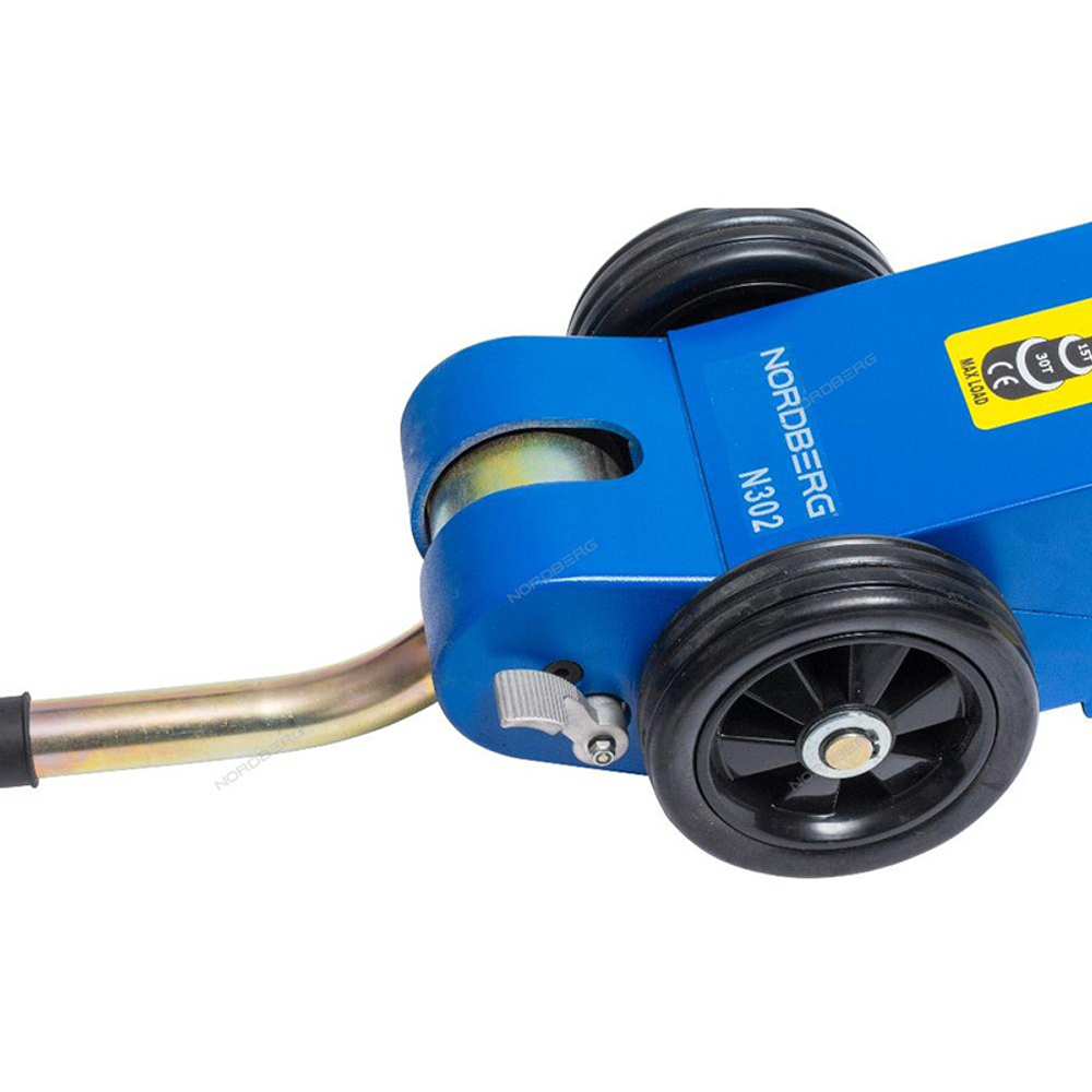 NORDBERG (N302) Домкрат подкатной пневмогидравлический, г/п 30 тонн (складной)