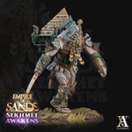 Grand Alliance Death Tomb Kings Hierotitan Гигант Царей гробниц миниатюра для dnd, днд, pathfinder, фентези, Настольная игра, НРИ, Варгейм, РПГ