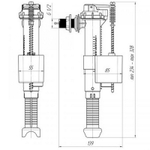WC 5010 "АНИ" залив боковой 1/2"