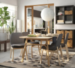 Стул - VEDBO IKEA/ВЕДБО ИКЕА, 83х49х56 см, серый