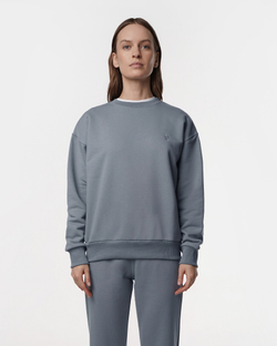 Объемный классический свитшот