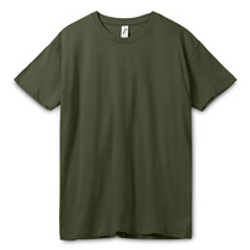 Футболка унисекс Regent 150, темный хаки