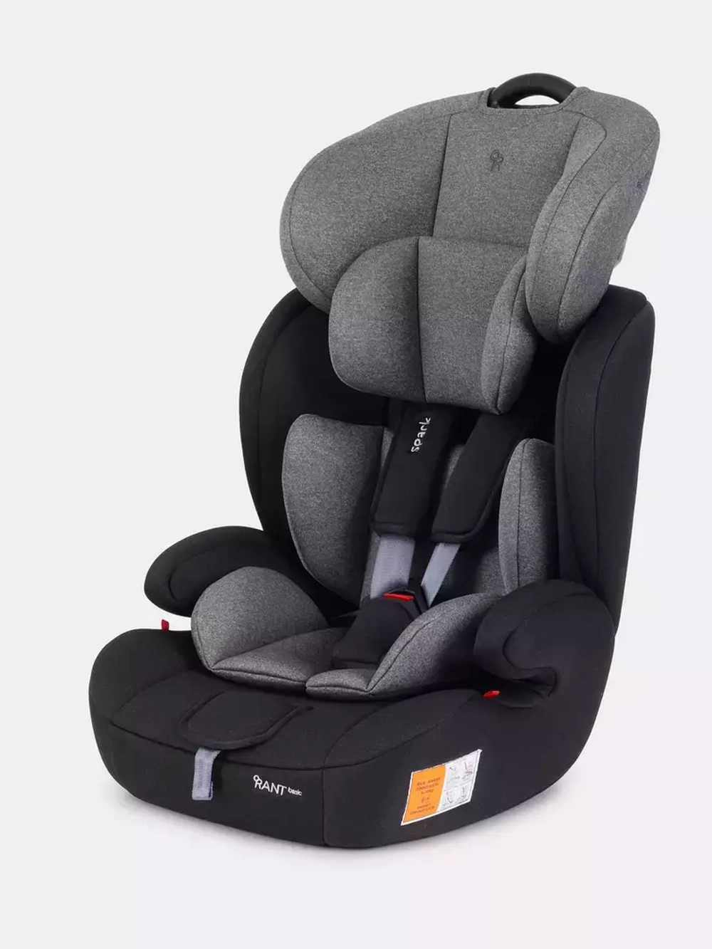 Автокресло ZY10 "Spark" RANT basic (Grey) группа 1-2-3 (9-36 кг)