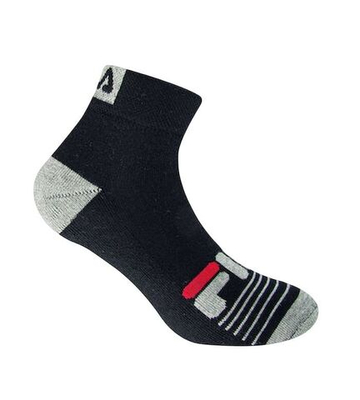 Теннисные носки Fila фитнес Quarter Socks 3P - черный