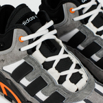 кроссовки Adidas Niteball Grey / Black / Orange Winter
