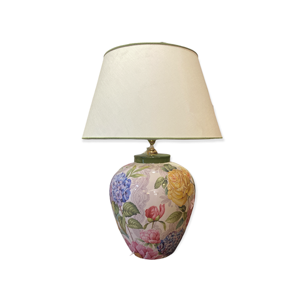 Настольная лампа Цветы
