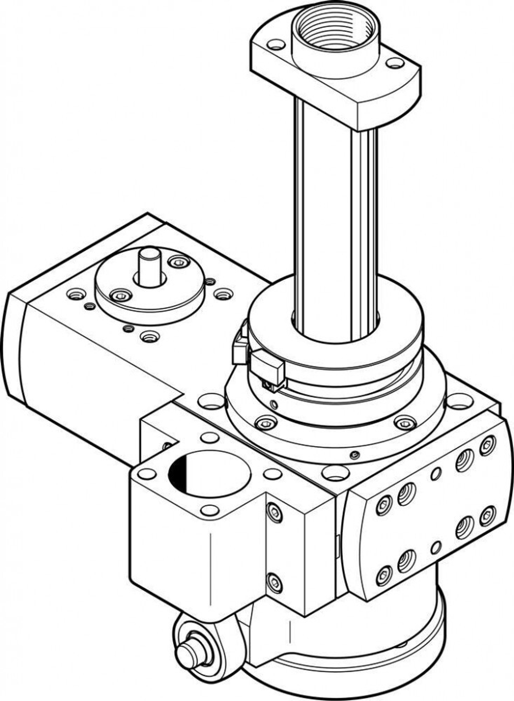 Поворотный подъемный модуль Festo EHMB-25-100