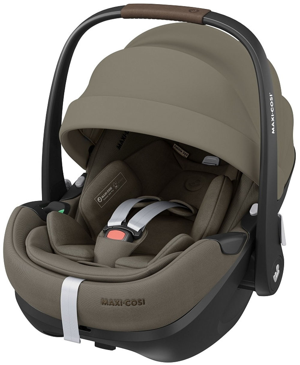 Коляска детская Maxi-Cosi Oxford Plus 3 в 1 с автокреслом Pebble 360 Pro Twillic Truffle 1978390110 PlusTwillic Black/Черный