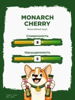 Кофейный напиток растворимый Monarch Cherry, 4 в 1, в стиках, со вкусом вишни, 24 шт x 13,5 г